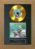 #141 Queen - News of the World GOLD DISC Album Signed Autograph Mounted Repro