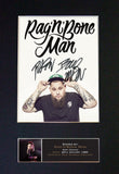 RAG N BONE MAN Signed Autograph Mounted Photo Reproduction PRINT A4 656