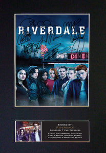 RIVERDALE TV Show Quality Autograph Mounted Signed Photo RePrint Poster A4 #816