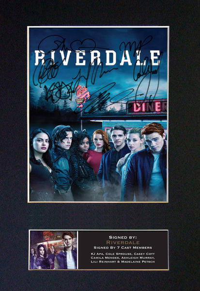 RIVERDALE TV Show Quality Autograph Mounted Signed Photo RePrint Poster A4 #816