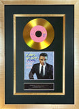 #121 Robbie Williams - Swings Both Ways GOLD DISC Cd Album Signed Autograph Mounted Print