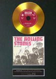 #148 Rolling Stones - Time is on my Side GOLD DISC Album Signed Autograph Mounted Repro