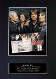 The Rolling Stones Signed Autograph Quality Mounted Photo Repro A4 Print 184