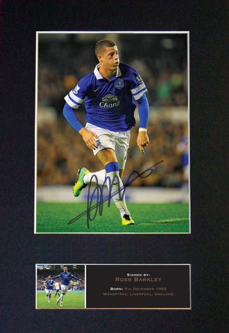 ROSS BARKLEY Everton Quality Signed Autograph Mounted Photo Repro A4 Print 518