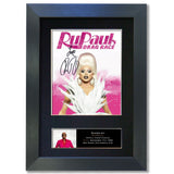 RuPaul Drag Queen Signed Mounted Quality Printed Photo A4 Autograph #845