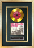 #148 Rolling Stones - Time is on my Side GOLD DISC Album Signed Autograph Mounted Repro