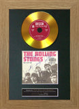 #148 Rolling Stones - Time is on my Side GOLD DISC Album Signed Autograph Mounted Repro