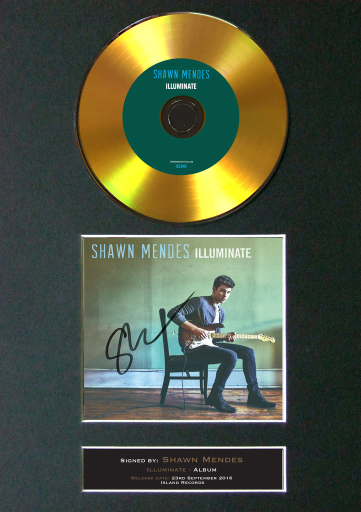 80 Shawn Mendes - Illuminate Gold CD – The Autograph Gallery