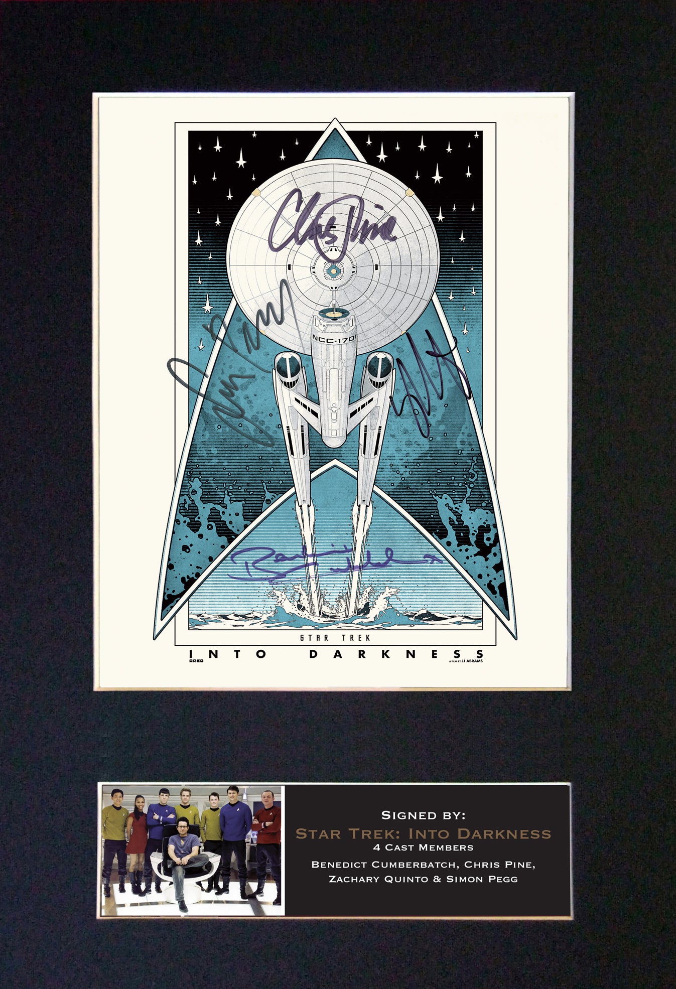 STAR TREK Movie Poster Quality Autograph Mounted Signed Photo RePrint A4 732