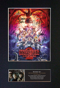 STRANGER THINGS Quality Autograph Mounted Signed Photo RePrint Poster A4/A3 #743