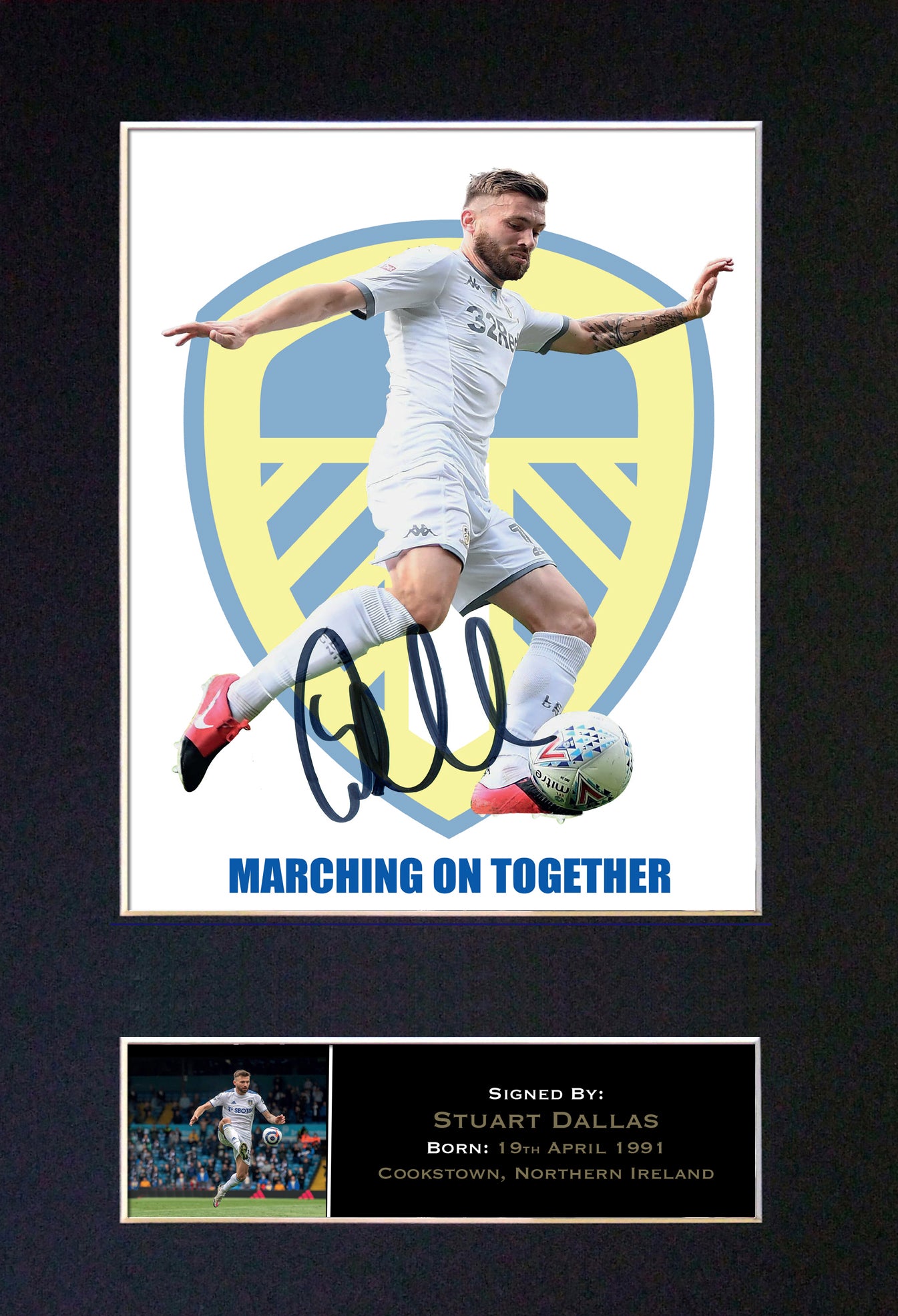 #856 Stuart Dallas Autograph Signature Print