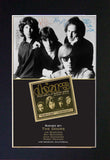 THE DOORS Mounted Signed Photo Reproduction Autograph Print A4 204