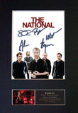 THE NATIONAL Signed Autograph Mounted Photo Repro A4 Print 519