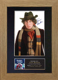 Tom Baker Signed Autograph Quality Mounted Photo Repro A4 Print 399