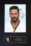 TOM HARDY Quality Signed Mounted Autograph Photo Print (A4) 580