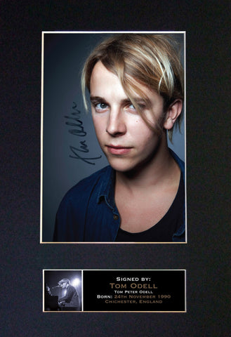 TOM ODELL Mounted Signed Photo Reproduction Autograph Print A4 355