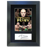 Tyson Fury Signed Pre Printed Autograph Quality Photo Gift For a Boxing Fan #846