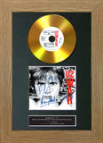 U2 - War GOLD DISC Album Signed Autograph Mounted Repro