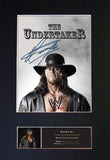 THE UNDERTAKER WWE Quality Autograph Mounted Photo Repro Print A4 481