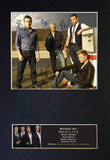 WESTLIFE Mounted Signed Photo Reproduction Autograph Print A4 188