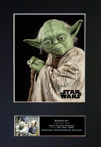 YODA Frank Oz Gift Signed A4 Printed Autograph Star Wars Gifts Photo Print 841