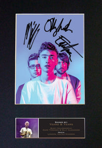 YEARS AND YEARS Band Signed Autograph Mounted Photo RE-PRINT A4 659