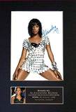 ALEXANDRA BURKE Mounted Signed Photo Reproduction Autograph Print A4 231