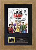 THE BIG BANG THEORY #2 Quality Autograph Mounted Signed Photo Repro Print A4 723