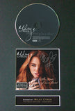 MILEY CYRUS Signed CD COVER MOUNTED A4 Autograph Print (4)