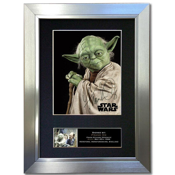 YODA Frank Oz Gift Signed A4 Printed Autograph Star Wars Gifts Photo Print 841